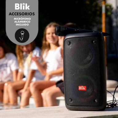 PARLANTE BT KARAOKE BLIK VOICE 3 C/MICROF - 6