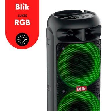 PARLANTE BT KARAOKE BLIK UPSOUND 3 C/MICROF - 8