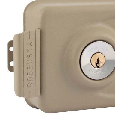 CERRADURA SOBREP POLI ROBBUSTA 7200 AJUST BEIG - 4