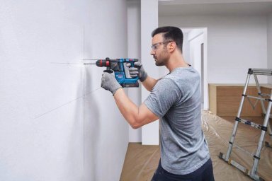 MARTILLO PERFORADOR BOSCH PRO GBH 18V-18 X SIN BAT NI CARG - 5