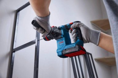 MARTILLO PERFORADOR BOSCH PRO GBH 18V-18 X SIN BAT NI CARG - 8