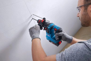 MARTILLO PERFORADOR BOSCH PRO GBH 18V-18 X SIN BAT NI CARG - 10