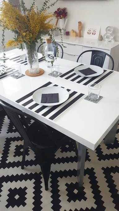 PACK 6 SILLA TOLIX PARA COMEDOR DE METAL - NEGRO - 5