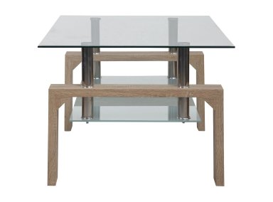 MESA CENTRO HABITA2 VIDRIO RECTANGULAR NATURAL - 4