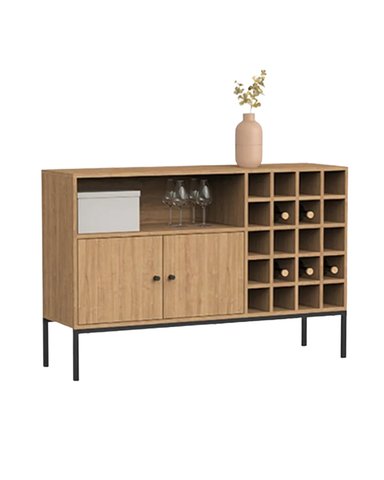 BAR BOTELLERO RACK AZUKI MULTI ESPACIOS - 120 CM - 1