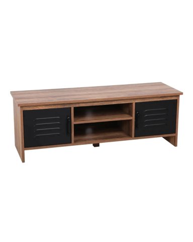 RACK DE TV JACOB CON PUERTAS METALICAS 109 CM - 1