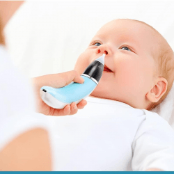 ASPIRADOR NASAL ELECTRICO PARA BEBE SACA MOCOS RECARGABLE - 7