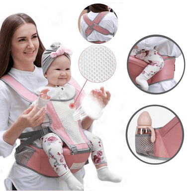 PORTABEBE MOCHILA CANGURERA CANGURO ARNES DE PASEO BEBE - 2