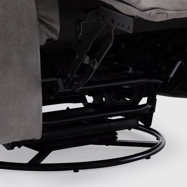 BERGER RECLINABLE PRO GREY CON VIBROMASAJE 8 PUNTOS + CONTROL REMOTO + CALEFACCION + MECEDOR - 8