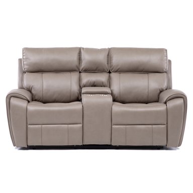 SOFA RECLINABLE 2 CUERPOS PREMIUM BROWN - 7