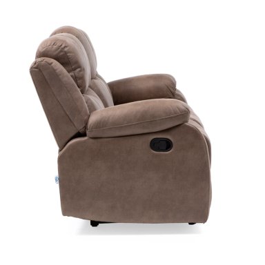 SILLON VYS SPA 3 CUERPOS ACERO BEIGE RECLINABLE - 6