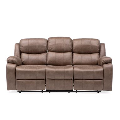 SILLON VYS SPA 3 CUERPOS ACERO BEIGE RECLINABLE - 8