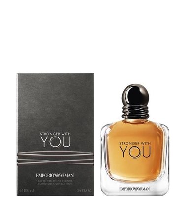 PERFUME ARMANI STRONGER WITH YOU HOMBRE EDT 100ML - 1