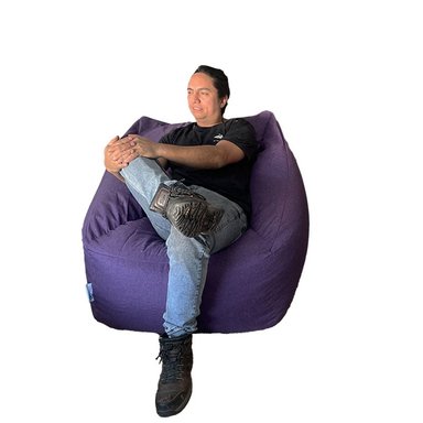 PUFF TEXTIL REHUCE VIOLETA SILLON L - 3
