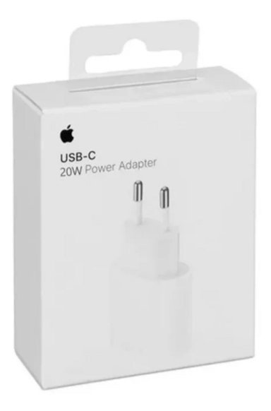 CARGADOR APPLE 20W ORIGINAL + CABLE C - C 1MT IPHONE 15 16 17 - 5