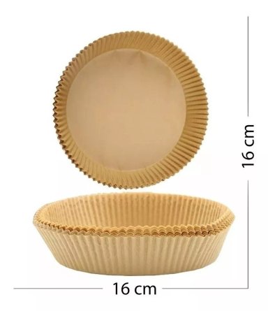 FORROS AIRFRYER PAPEL ANTIADHERENTE X50 FREIDORAS DESECHABLE - 2