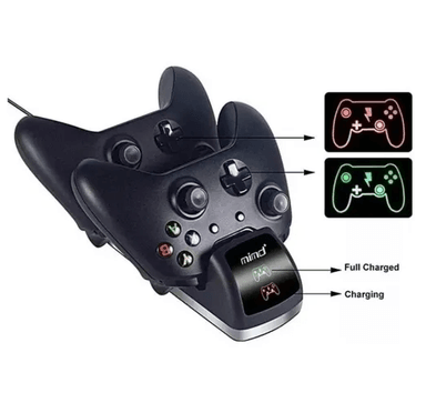 BASE DE CARGA DOBLE PARA CONTROLES DE XBOX ONE - 3