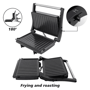 PARRILLA ELÉCTRICA TOSTADORA DE PAN MULTIFUNCIONAL - 7