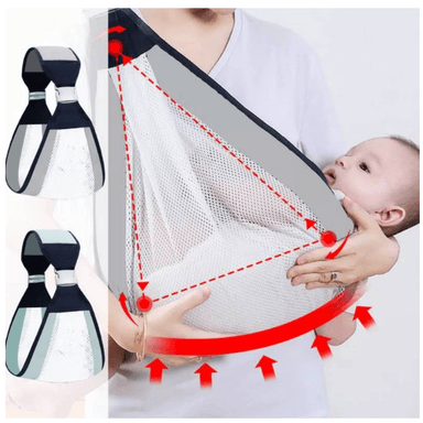 PORTABEBÉ CANGURO FÁCIL USAR ERGONÓMICO HASTA 15KG NEGRO - 2