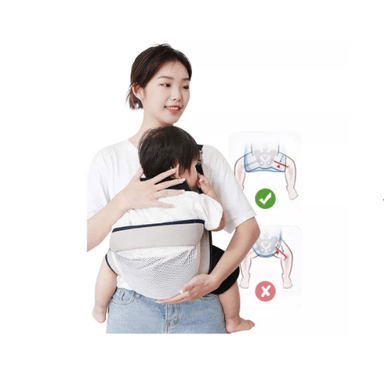 PORTABEBÉ CANGURO FÁCIL USAR ERGONÓMICO HASTA 15KG NEGRO - 4