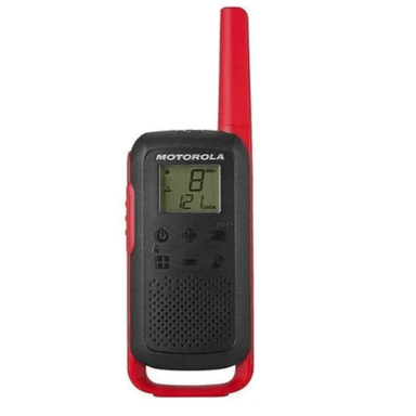 WALKIE TALKIE MOTOROLA NEGRO TRANSCEPTOR INTERCOMUNICADOR T210CL TALKABOUT - 3