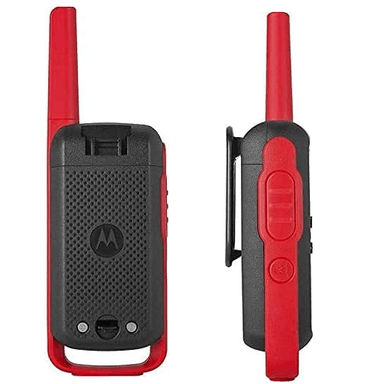 WALKIE TALKIE MOTOROLA NEGRO TRANSCEPTOR INTERCOMUNICADOR T210CL TALKABOUT - 5