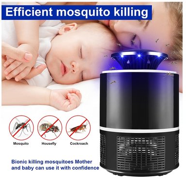 LÁMPARA REPELENTE DE MOSQUITOS E INSECTOS - 4