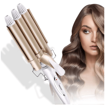 ONDULADOR RIZADOR DE 3 BARRILES ELECTRICO PARA EL CABELLO - 7