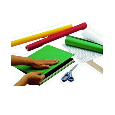 PACK X 4 ROLLOS PAPEL ADHESIVO CON-TACT NEON 45X182CM - 5