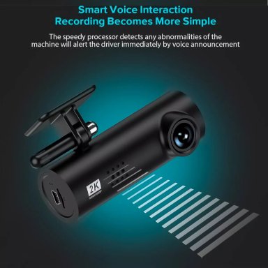 CAMARA AUTO FRONTAL DASH CAM 2K EMPOTRABLE 1920X1080P - 2