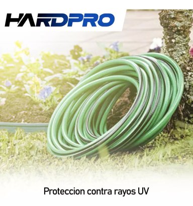MANGUERA RIEGO VERDE 100M 1/2 1.7MM REFORZADA PROTECCION UV - 4