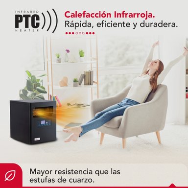 ESTUFA INFRARROJA THOR GREEN 1500 WIFI | Hasta 60 m² - 4