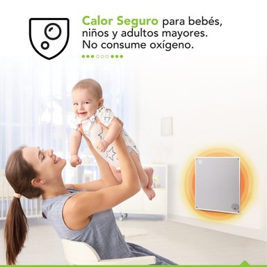 PANEL CALEFACTOR 370 W BAJO CONSUSMO | Hasta 10 m² - 5