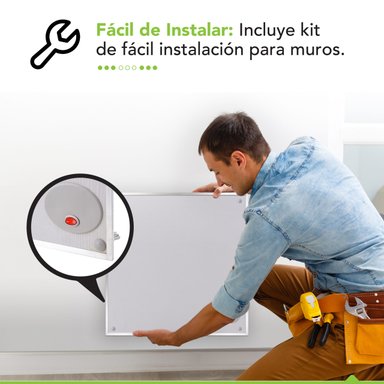 PANEL CALEFACTOR 370 W BAJO CONSUSMO | Hasta 10 m² - 7