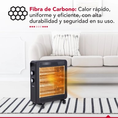 Estufa Electrica Exterior 2 potencias Thor Carbon Heat - 4