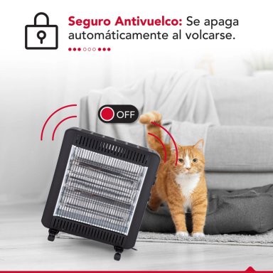 Estufa Electrica Exterior 2 potencias Thor Carbon Heat - 7