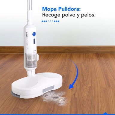 Pulidora y Aspiradora vertical/manual inalambrica Thor Dual Spin Vac - 4