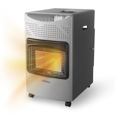 ESTUFA GAS 15L THOR GL 15K PLATEADA - 1