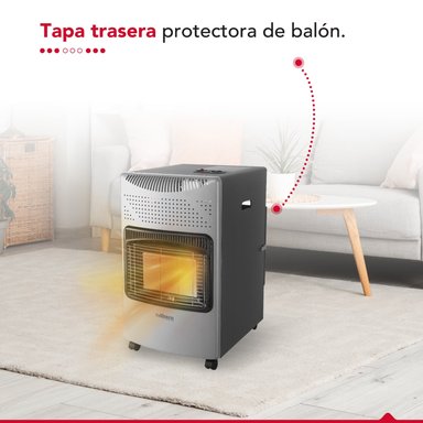 ESTUFA GAS 15L THOR GL 15K PLATEADA - 8