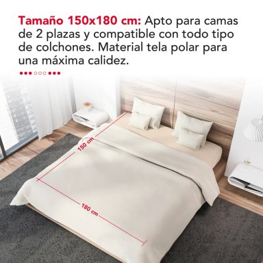 CALIENTACAMAS POLAR KING THOR KING BLANKET POLAR - 4