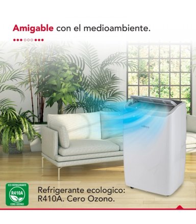 AIRE ACONDICIONADO PORTATIL PAC 3EN1 12000 BTU SOLO FRIO - 5