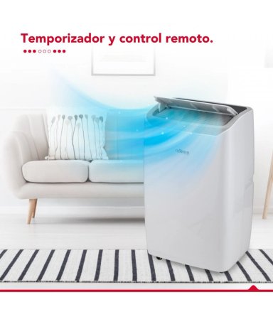 AIRE ACONDICIONADO PORTATIL PAC 3EN1 12000 BTU SOLO FRIO - 7