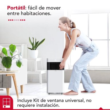 AIRE ACONDICIONADO PORTATIL FRIO THOR PAC 3EN1 8000 BTU - 6