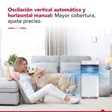 AIRE ACONDICIONADO PORTATIL FRIO THOR PAC 3EN1 8000 BTU - 9