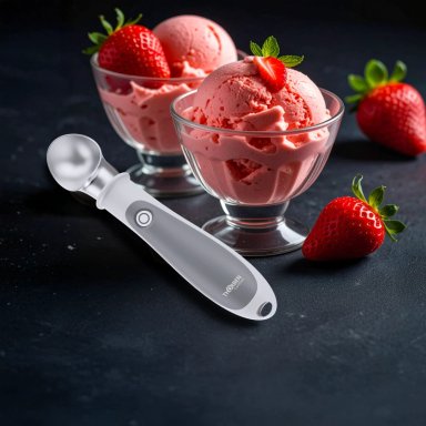 CUCHARA HELADO 2 TEMPERATURAS USB THOR ICE CREAM SPOON - 5