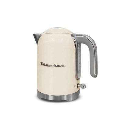 HERVIDOR THOR RETRO STYLE KETTLET CREAM - 1