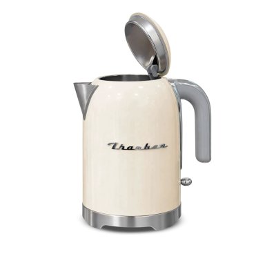 HERVIDOR THOR RETRO STYLE KETTLET CREAM - 7