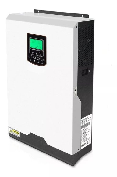 INVERSOR CARGADOR HIBRIDO ONDA PURA 3000 W 24 V MPPT 40A - 1