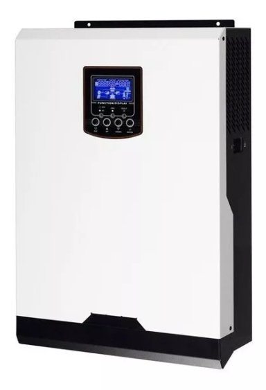 INVERSOR CARGADOR HIBRIDO ONDA PURA 1000 W 12 V PWM 50A - 1