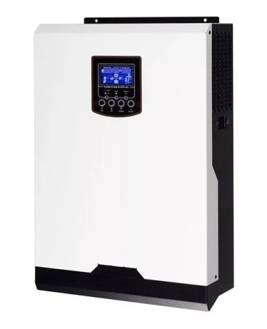 INVERSOR CARGADOR HIBRIDO ONDA PURA 3000 W 24 V MPPT 60A - 1
